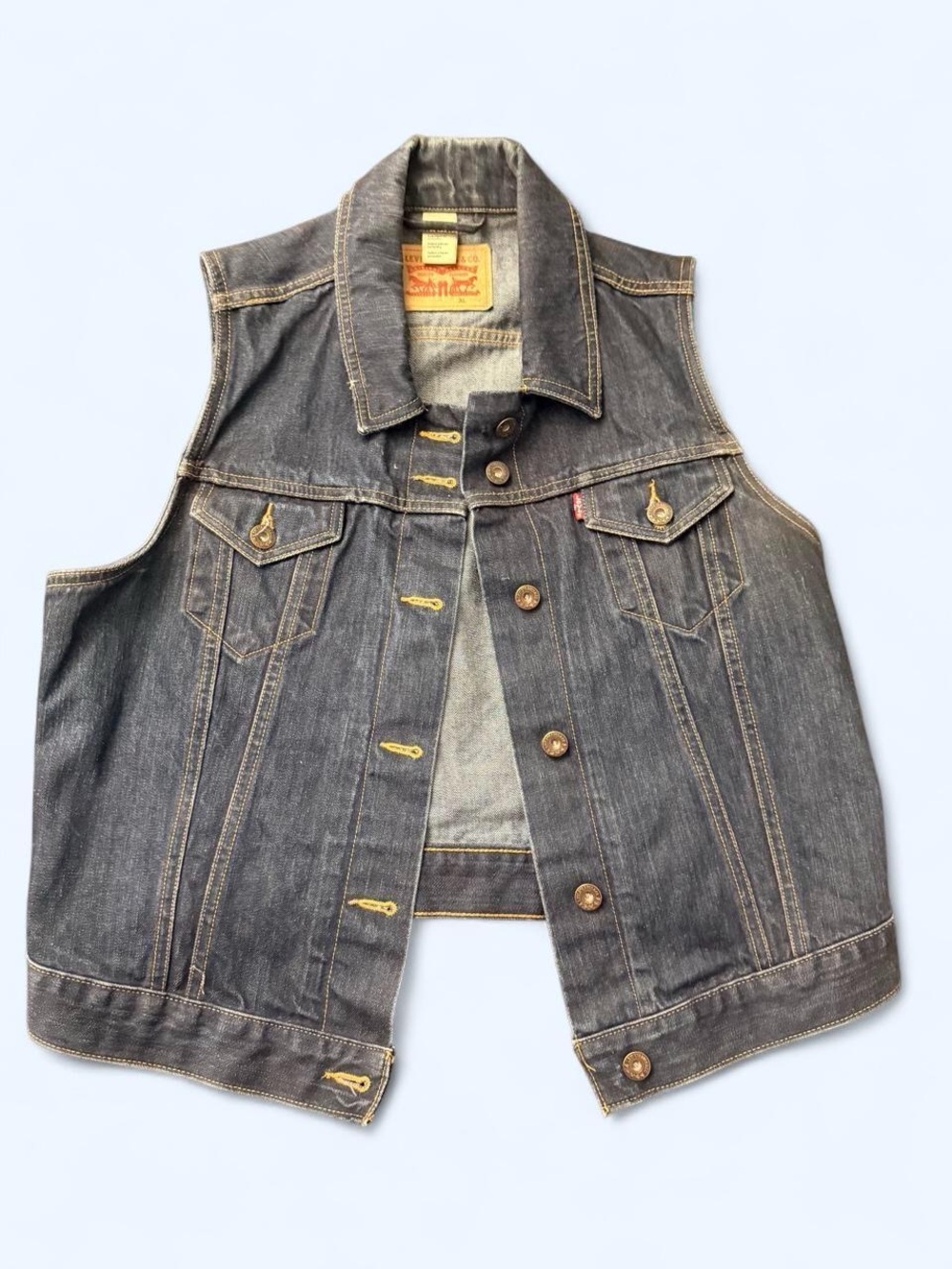 Levi's Denim Vest XL (runs small)